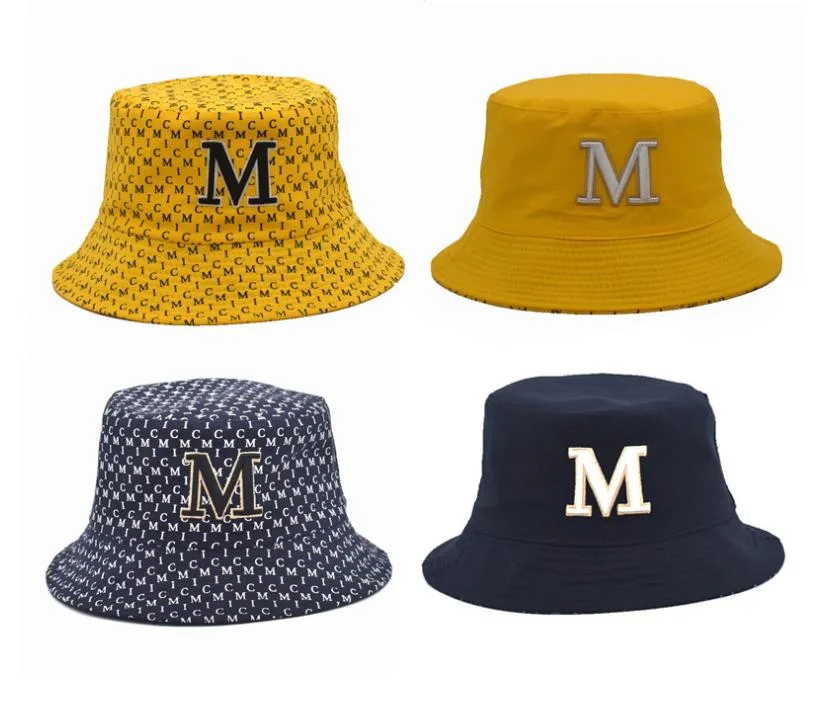 Customized Full Printed Bucket Hat Embroidered Logo Fisherman Hat Reversible Bucket Hats with Brand Logo