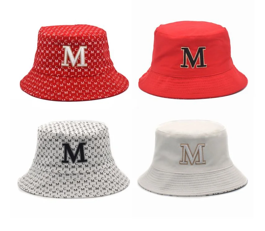 Customized Full Printed Bucket Hat Embroidered Logo Fisherman Hat Reversible Bucket Hats with Brand Logo