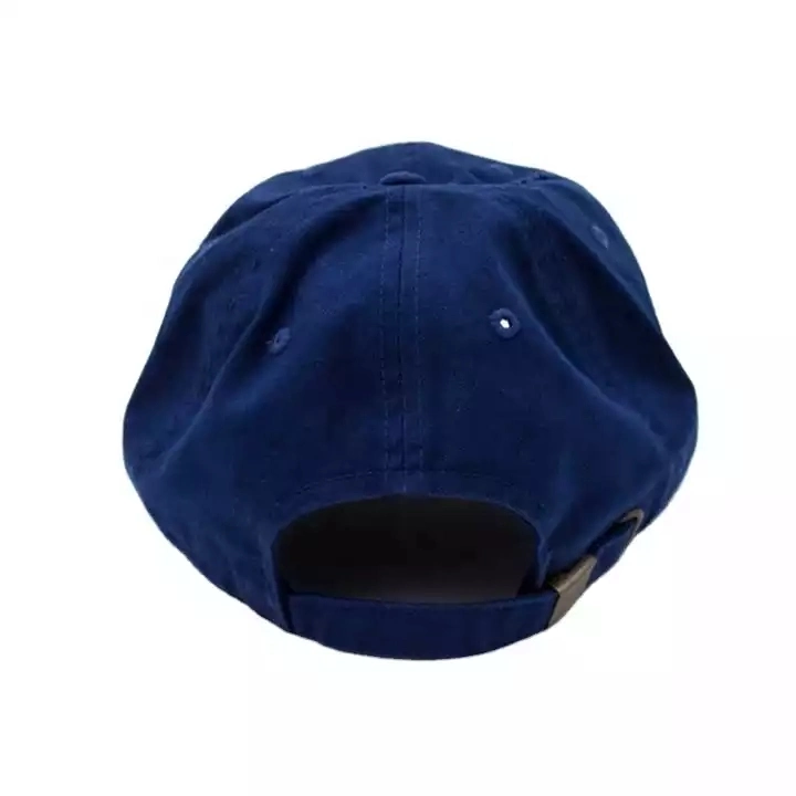 Wholesale Premium Quality Tristar Embroidery Ripped Dad Hat Custom Distressed Denim Dad Hat
