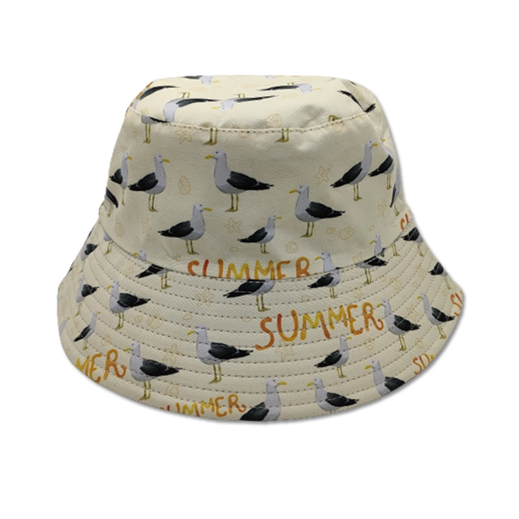 Custom Print Personalised Sea Animal Beach Cartoon Fish Bucket Hat