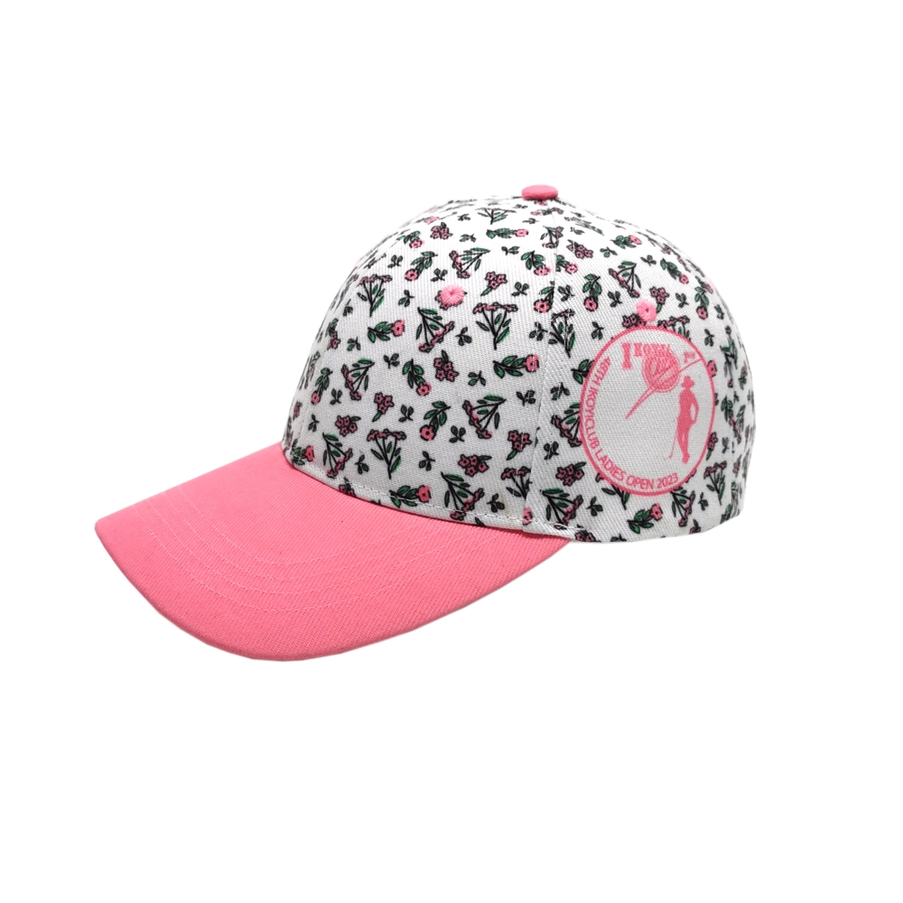 Personalised Fashion Full Color Pattern Printing Top Quality Sports Golf Cap