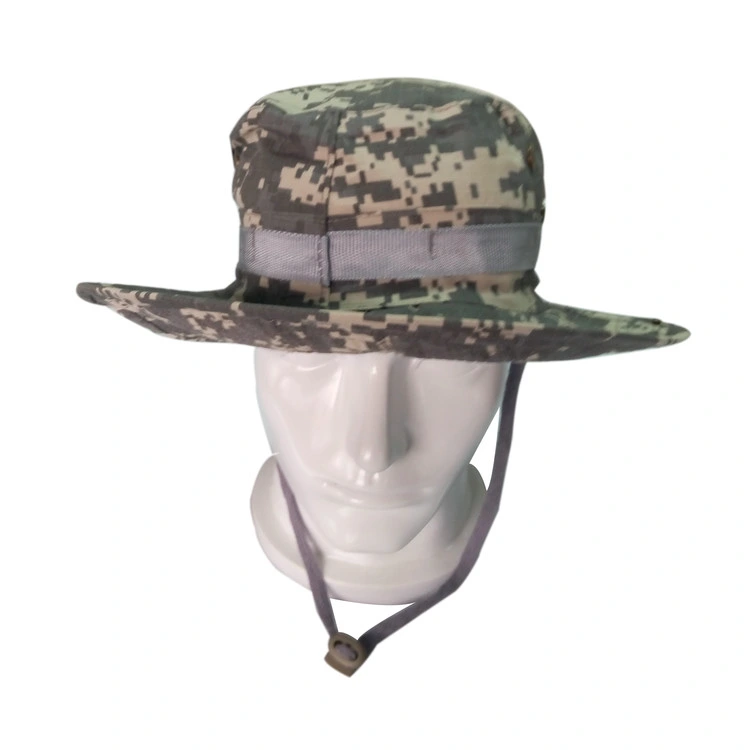 Outdoor Wide Brim Camo Fisherman Camping Hunting Hat