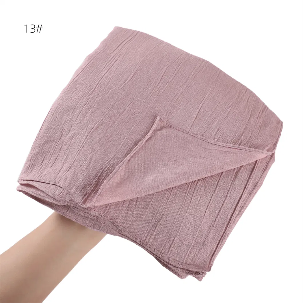 Hot Quality Polyester Long Neck Cotton Bandana Scarf Silk Scarves for Wowen
