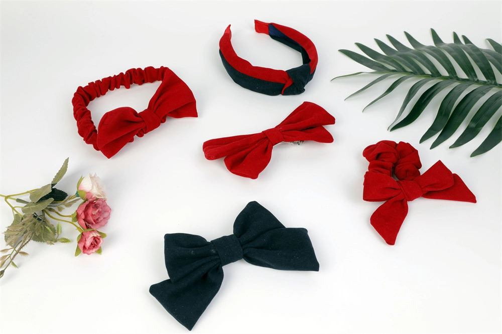 Wholesale Korean Women Fashion Hair Accessories Chiffon Hairband Elastic Bandana Headwrap