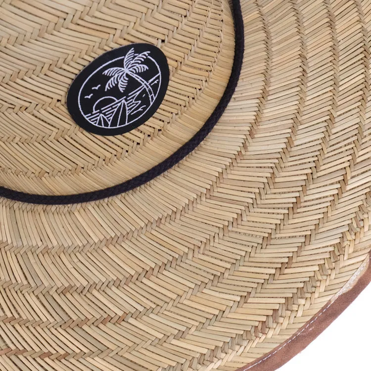 Wide Brim Lifeguard Toddler Natural Summer Custom Kids Straw Beach Hats