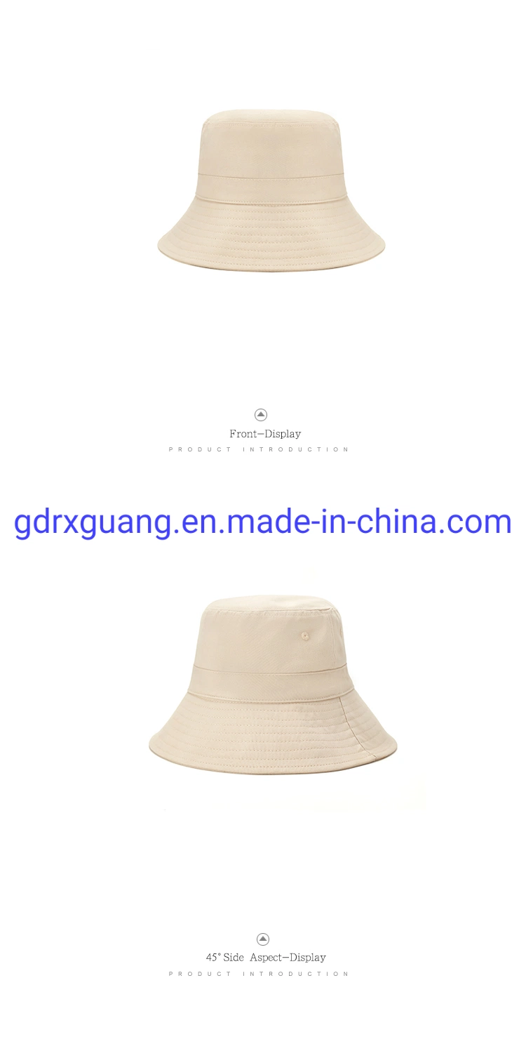 Foldable Wide Brim Sunshade Bucket Hats for Mens Women