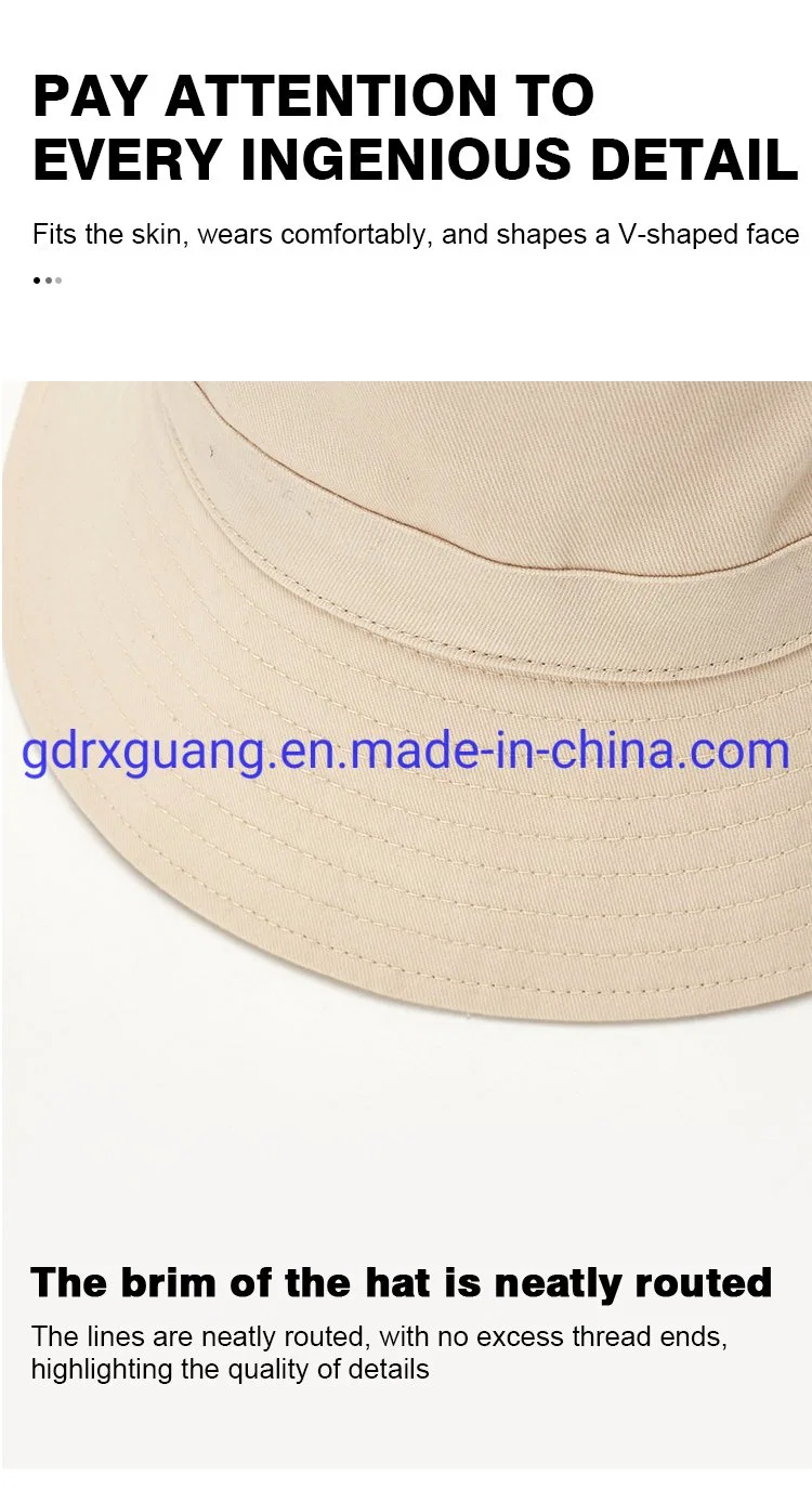 Foldable Wide Brim Sunshade Bucket Hats for Mens Women