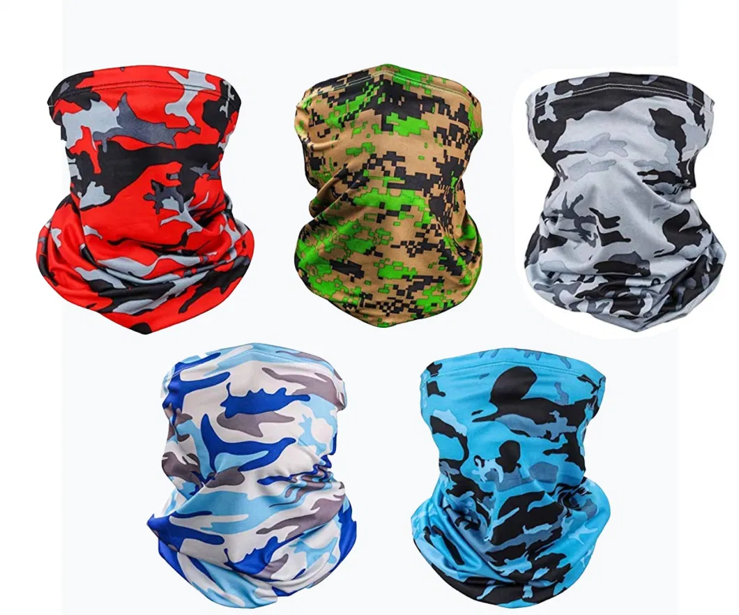 Camouflage Bandana Tube Headband Seamless Scarf Neck Gaiter Esg16386