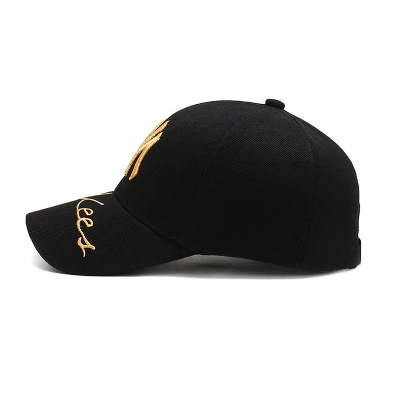 Own Brand Personalised Puff Embroidery Eco Friendly Baseball Caps with Eagle