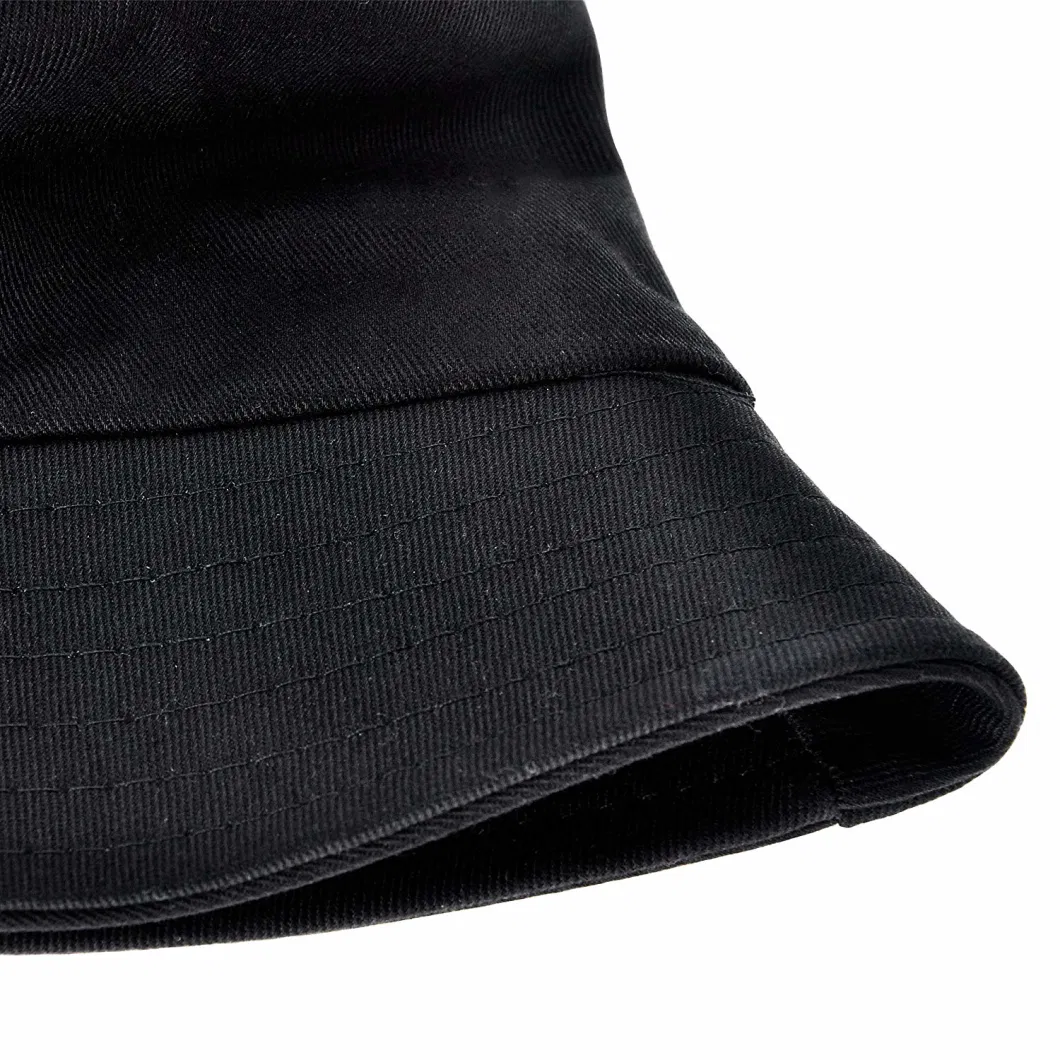 Wholesale Classical Polyester Breathable Rose Embroidered Bucket Hat Designer Hat for Man Women