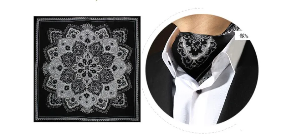 Luxury Silk Satin Pocket Square Handkerchief