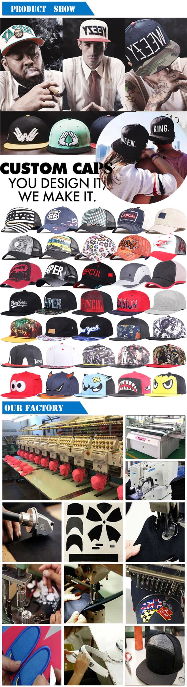 Custom 3D Embroidery New Fitted Hat High Quality Snapback Cap Hip Hop Baseball Hat Fitted Cap