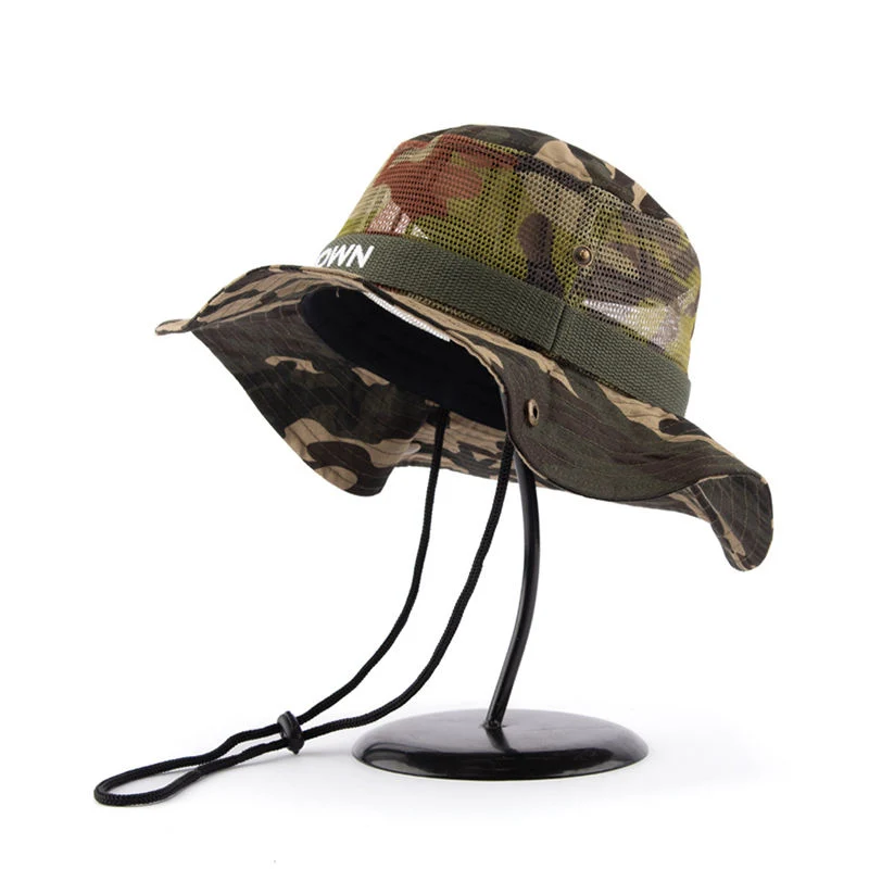 Cheap Design Your Own Custom Waterproof Nylon Safari Bucket Hat