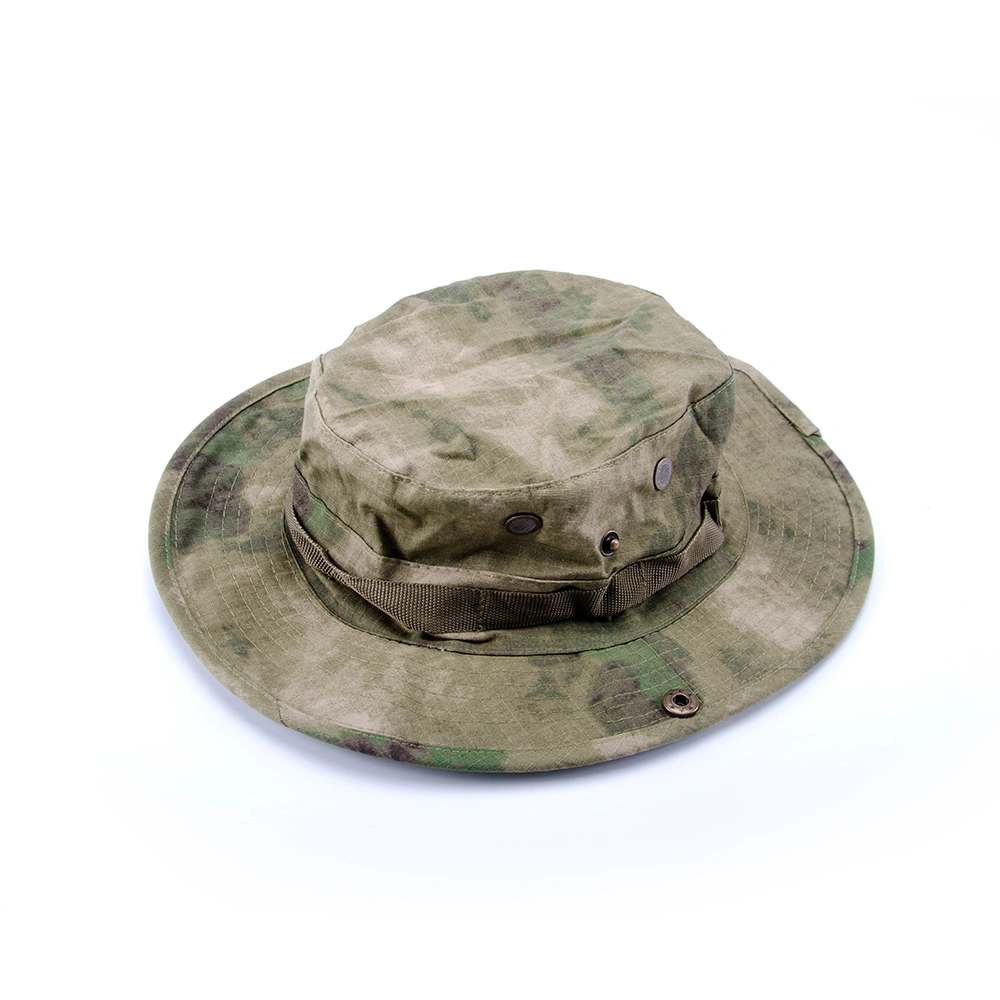 Outdoor Wide Brim Camo Fisherman Camping Hunting Hat