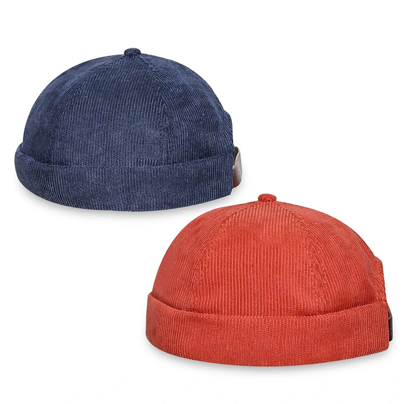 Fashion Men&prime;s Corduroy Sailor Baseball Hat