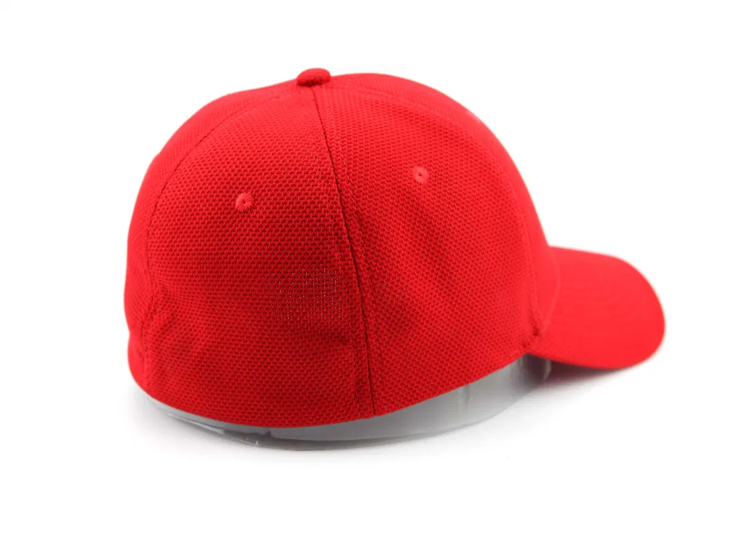 Baseball Cap with Elastic Sweatband Polyester 6 Panel Plain Fashion Sports Hat Trucker Cap
