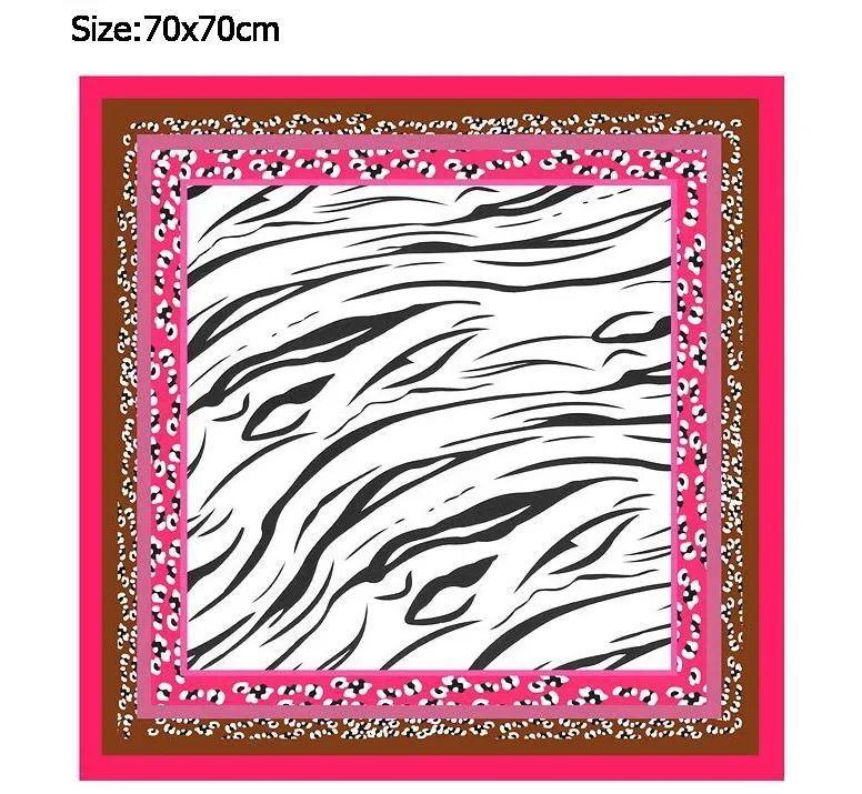 Women 2022 Spring Summer Neckerchif Scarves Fashion Design Lady Luxury Slap-up Bandanas Head Scarf for Ladies with Confortable Handfeel