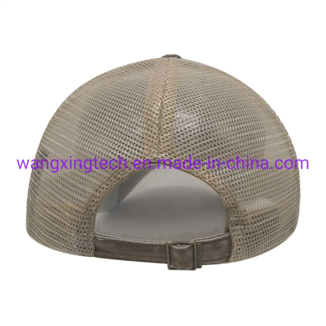 Wholesale Suede Mesh Baseball Hat Plain Custom 3D Print Emboriered Snapback Adjustable Cap