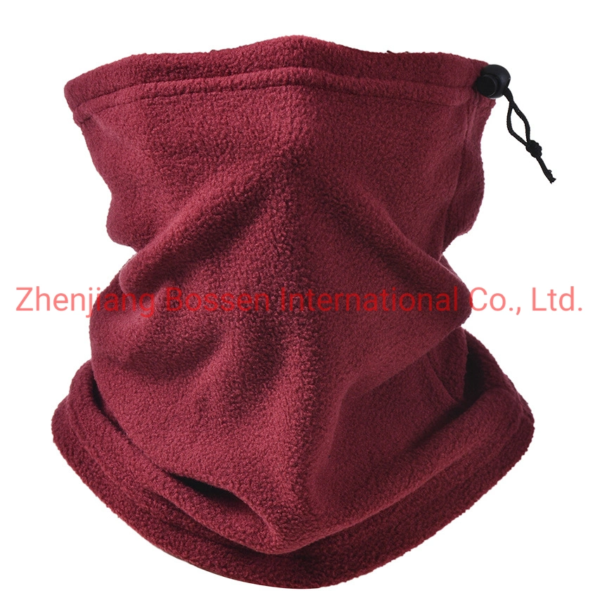 OEM Customized Logo Embroidered Winter Snowboard Ski Polar Fleece Neck Warmer