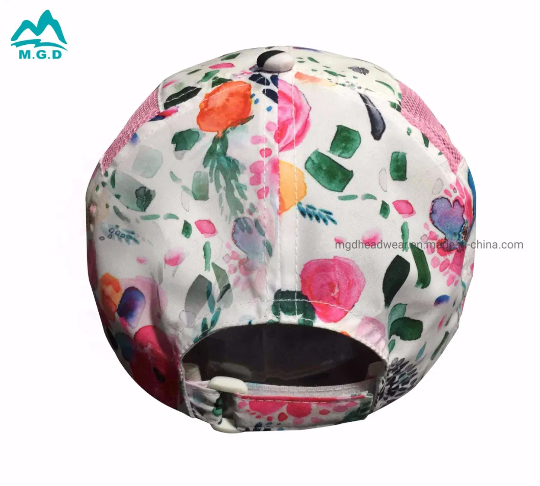 Outdoor Sport Hat Red Hats Custom Sublimation Running Hat Dry Fit Baseball Cap for Women