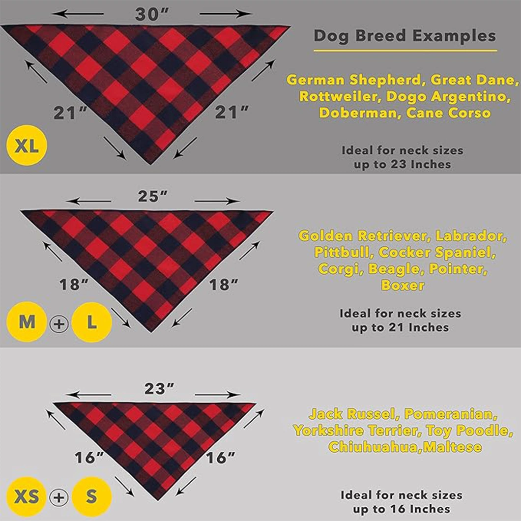 Dog Bandanas Bulk Customized Dog Triangle Scarf Adjustable Pet Costume Washable Dog Cat Outfit Elegant Bibs Kerchief