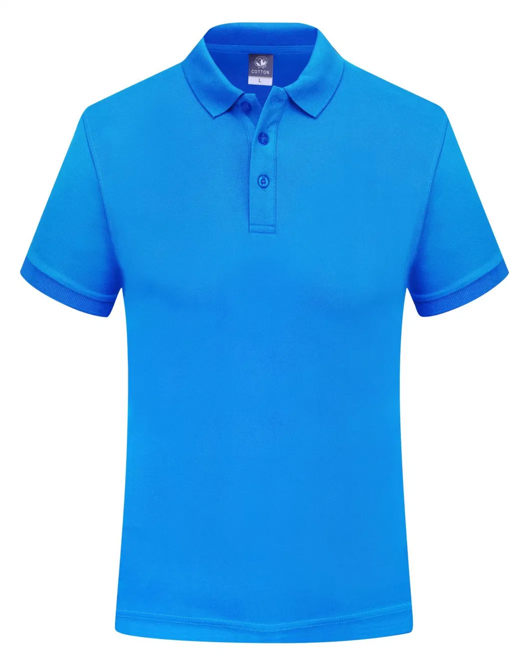 Summer Cloth Polyester Cotton Plain Mens Polo Shirts Custom Logo Printed Unisex Polo Shirts