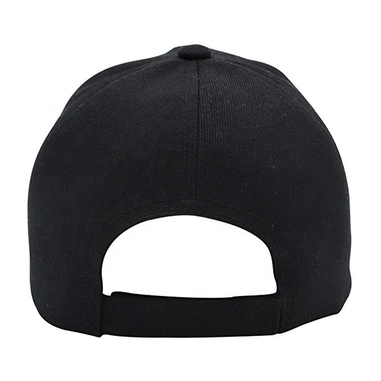 Wholesale Cap Manufacturer Custom 6 Panel Curved Brim Structured Baseball Ball Cap