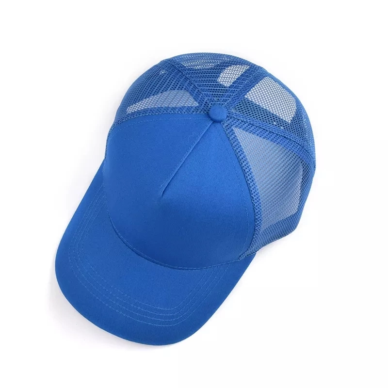 Classic Mesh Adjustable Plain Blank Trucker Cap Hat