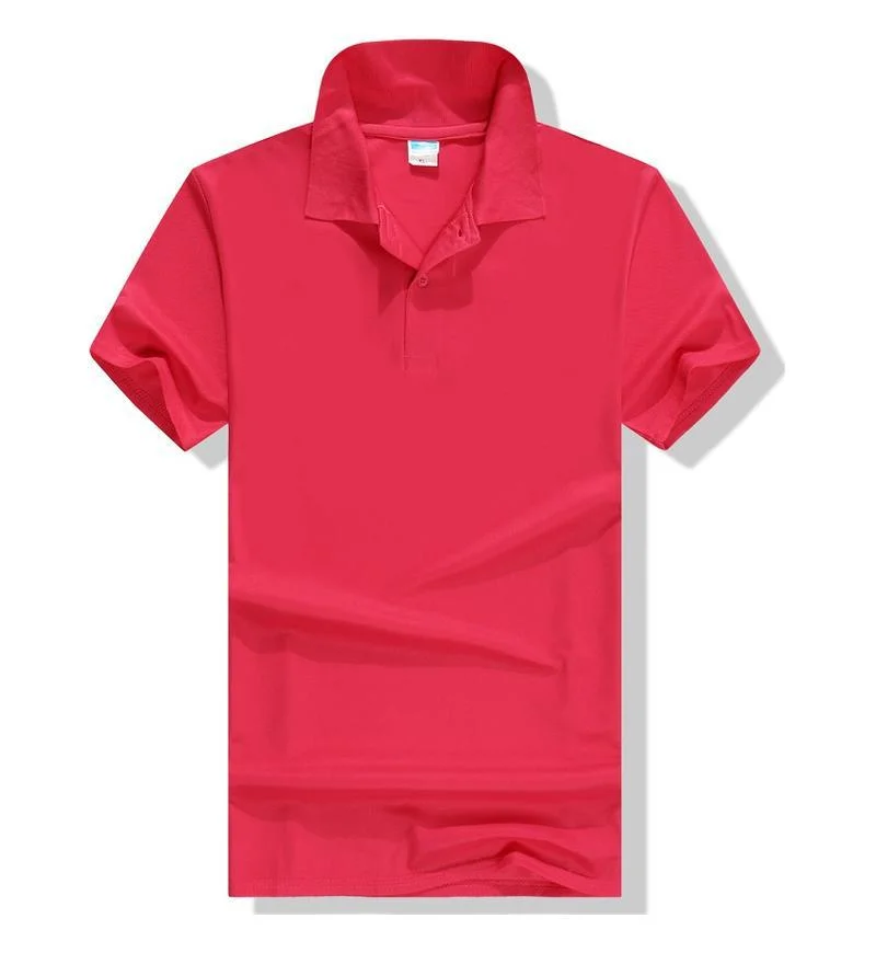 Custom Embroidery Logo Cotton Clothing Workwear Uniform Sport Golf Men Polo Shirt