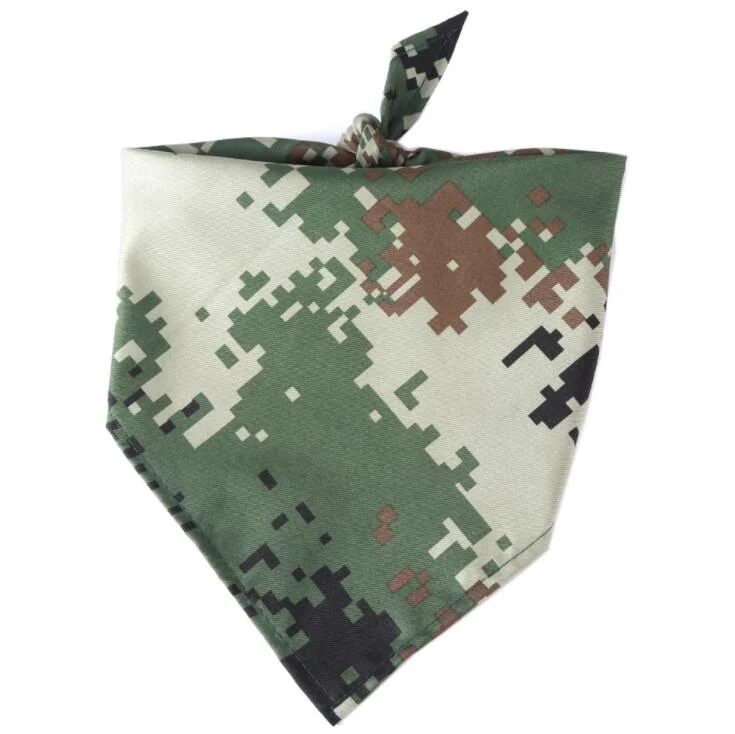 Camo Dog Bandana Camo Bandana for Dogs Camo Camouflage Bandana