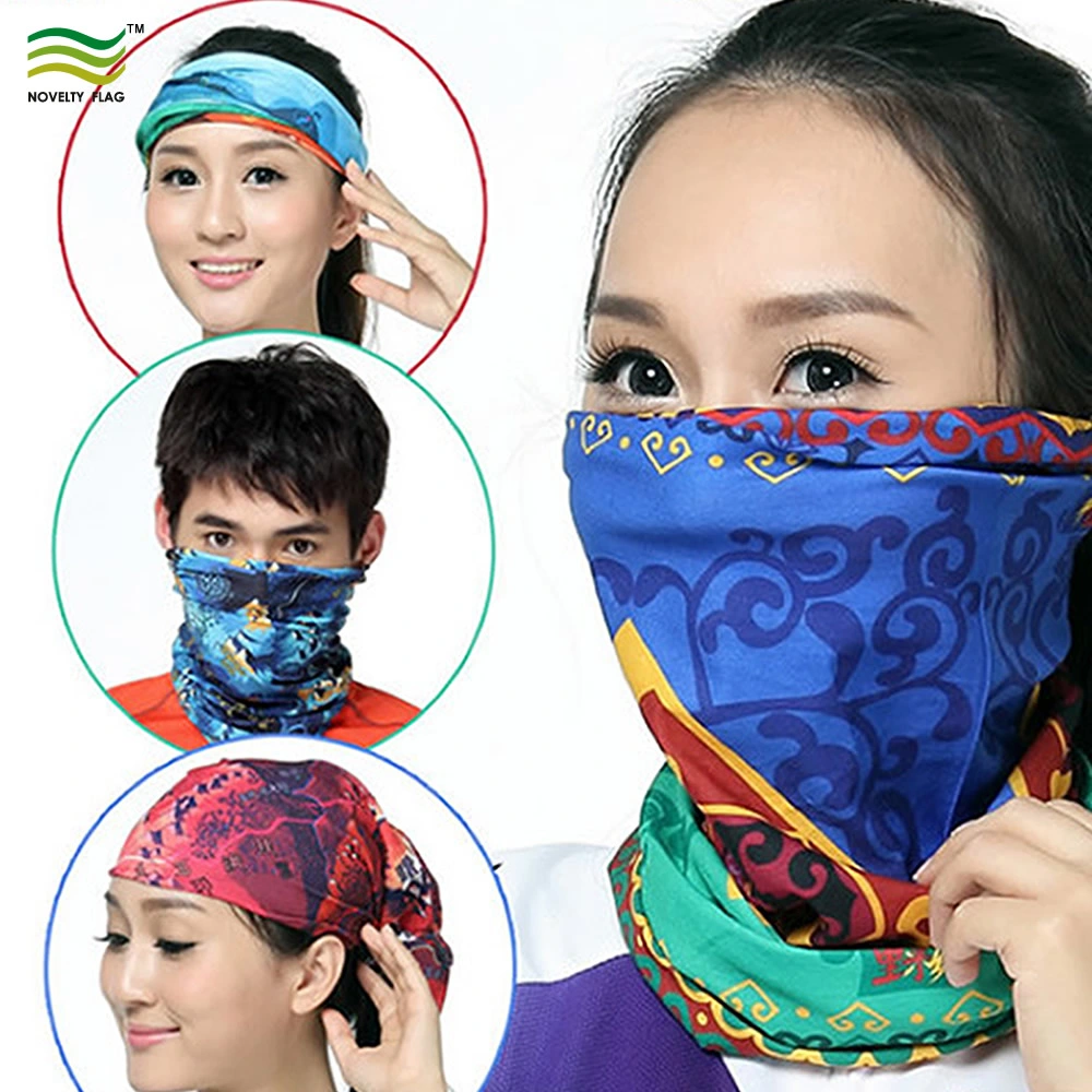 Seamless Multifunction Headwear Priate Suqare Tube Bandana (J-NF20F19018)