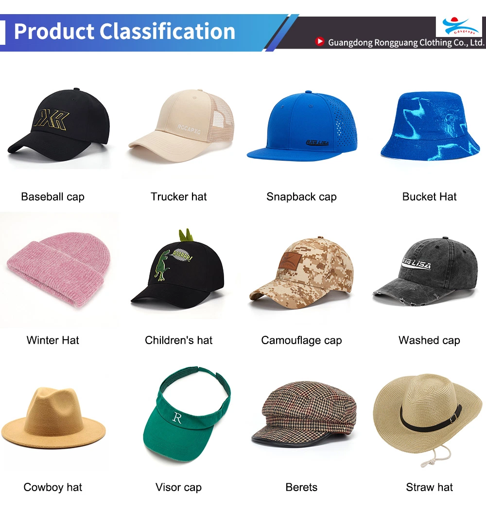 Custom Fashion Classic Multicolor Washed Denim Unisex Bucket Hat Fisherman Hat for Outdoor Activities