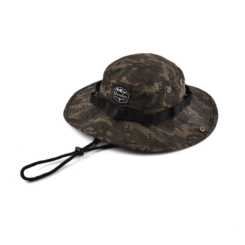 Cheap Design Your Own Custom Waterproof Nylon Safari Bucket Hat