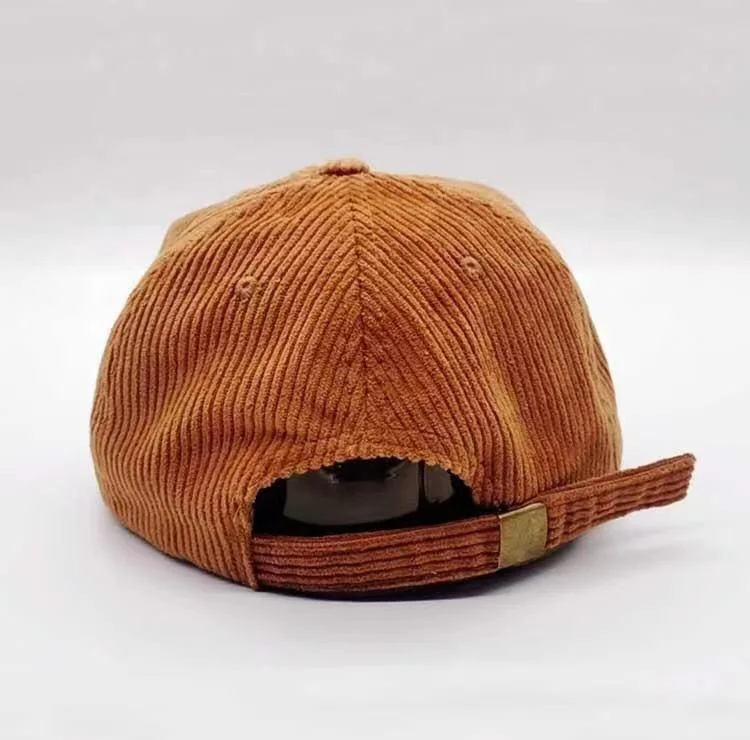 5 Panel Corduroy Cap Corduroy Field Trip Hat, 5 Panel Soft Unstructured Snapback Cap