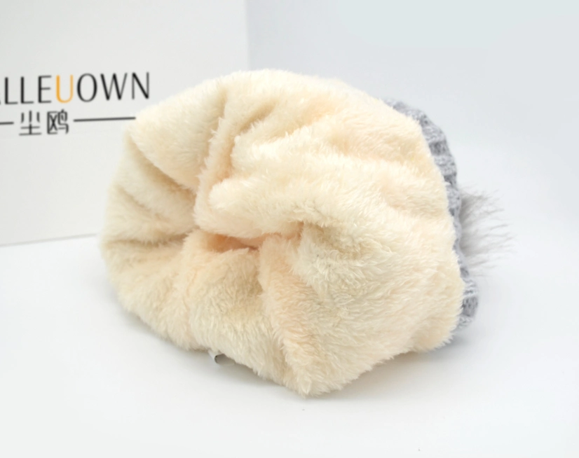 Hot Selling Muti Color fashion Stylish Soft Warm Knit Striped POM POM Beanie Winter Hats