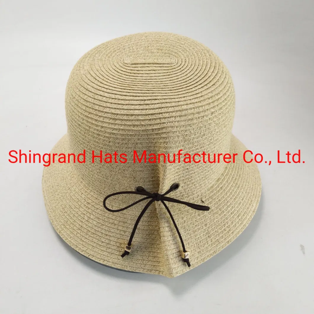 Fashion Sun-Proof Straw Bucket New Style Hat