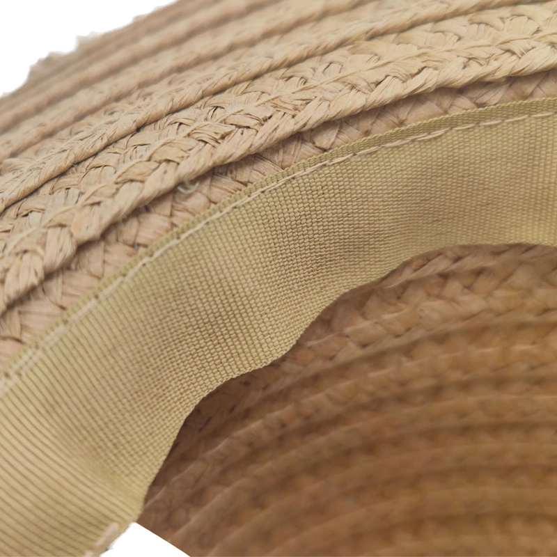 New Summer Beach Wholesale Fedora Cap Paper Straw Hat for Ladies Women
