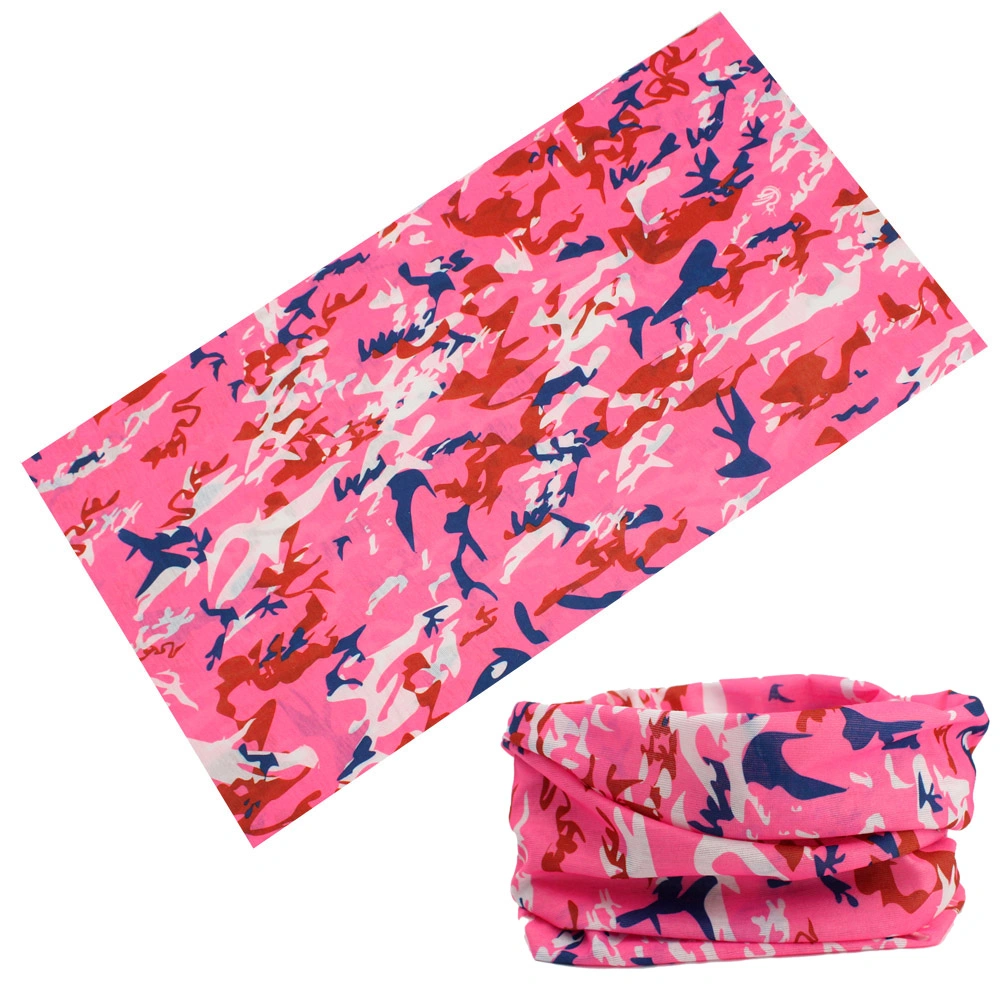 Sublimation Printing Neck Seamless Tube Face Outdoor Sports Polyester Bandana