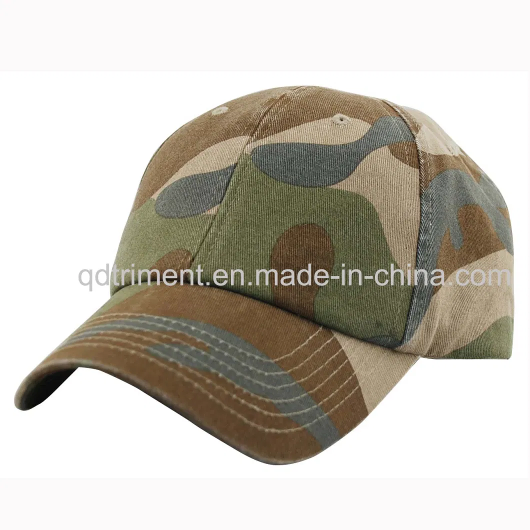 Polyester Microfiber Embroidery Sport Golf Baseball Cap (TMR05196)