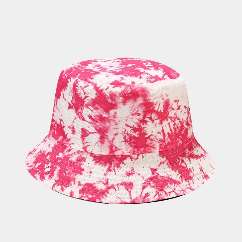 New Product 3D Printing Pattern Tie-Dye Double-Sided Bucket Hat