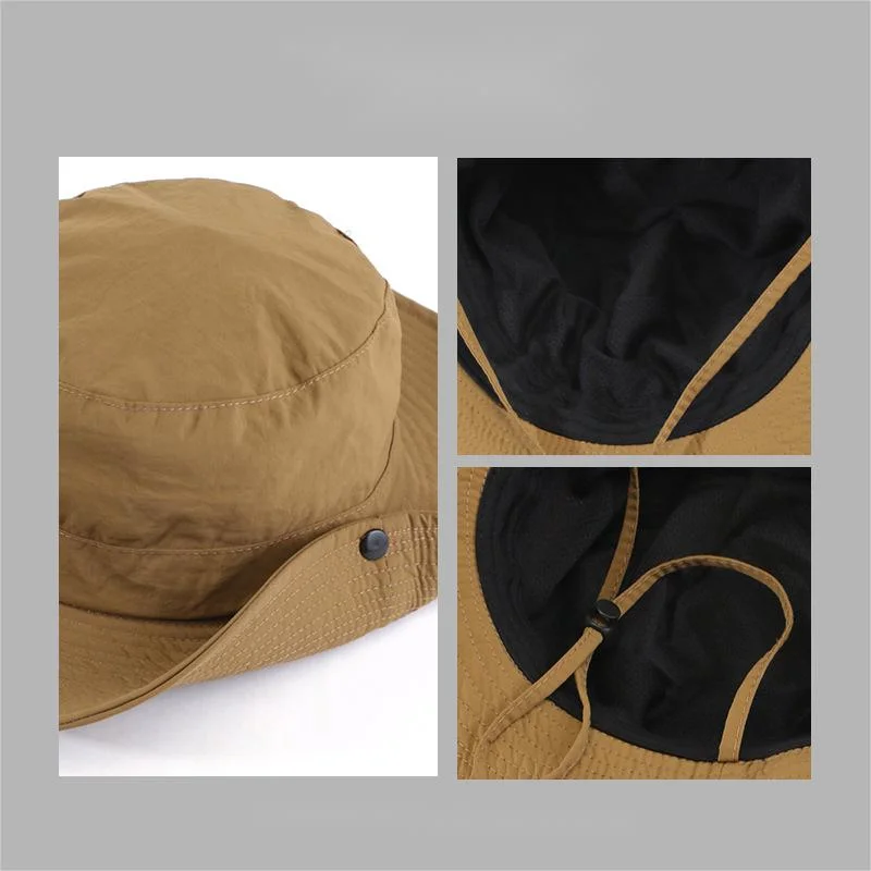 Camping Moutaineering Outdoor Hiking Sunshade Fisherman&prime;s Hat