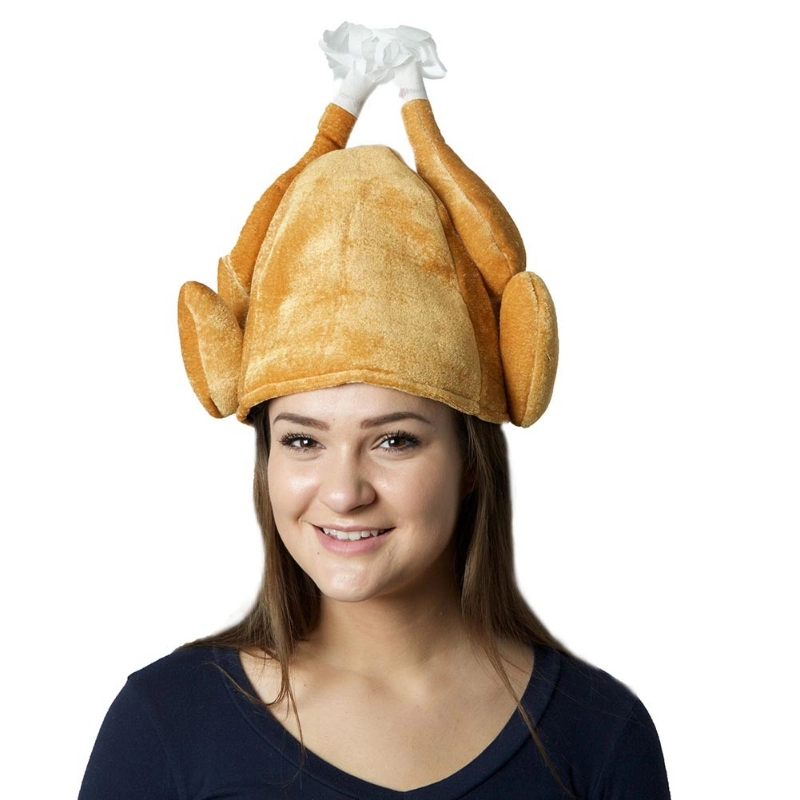 Personalised Polyester Christmas Turkey Hat