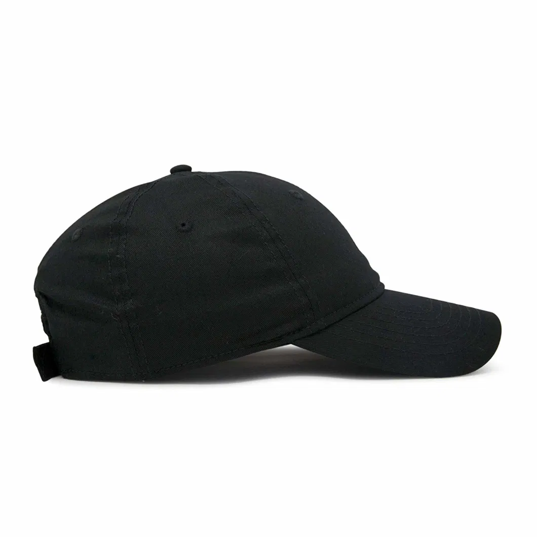 Custom 100% Cotton 6 Panel Low Crown Adjustable Classical Baseball Cap Blank for Women Men