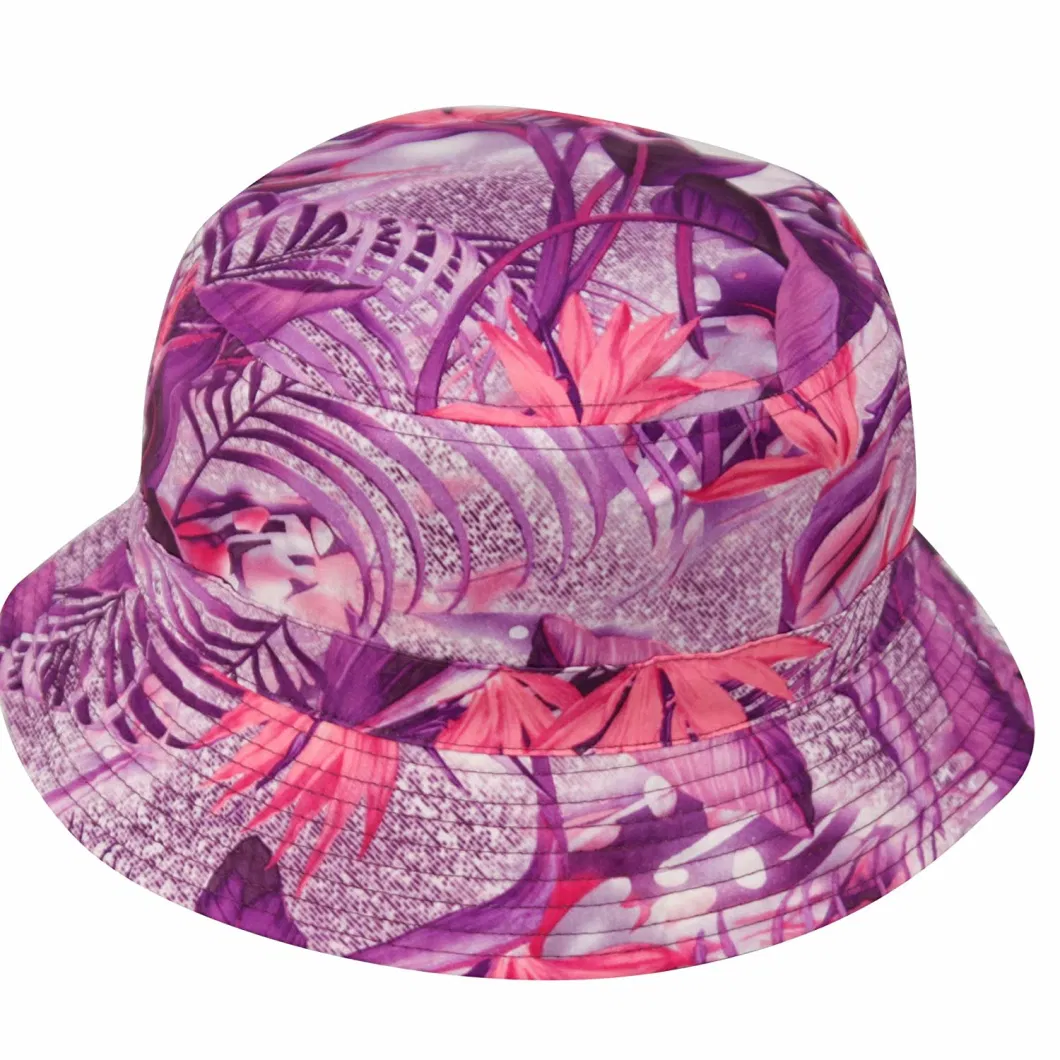 Wholesale 100% Cotton Custom Galaxy Unisex Bucket Sublimation Blank Hat Customized Trucker Hat for Promotion Travelling