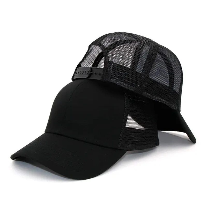 Wholesale Breathable Blank Custom Logo 5 Panel Foam Mesh Trucker Hat