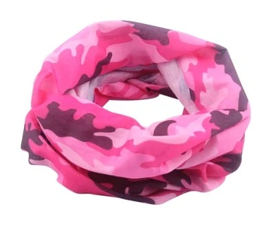 Outdoor Biker Print Designer Customized Facemask Face Mask and Head Scarf Neck Gaiter Bandana