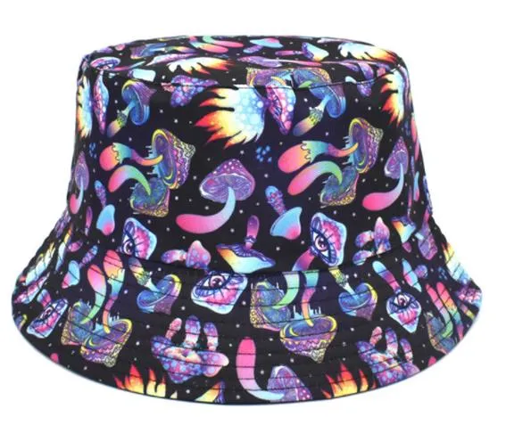 Wholesale OEM Custom Sublimation Printing Fishing Hat Bucket Hat