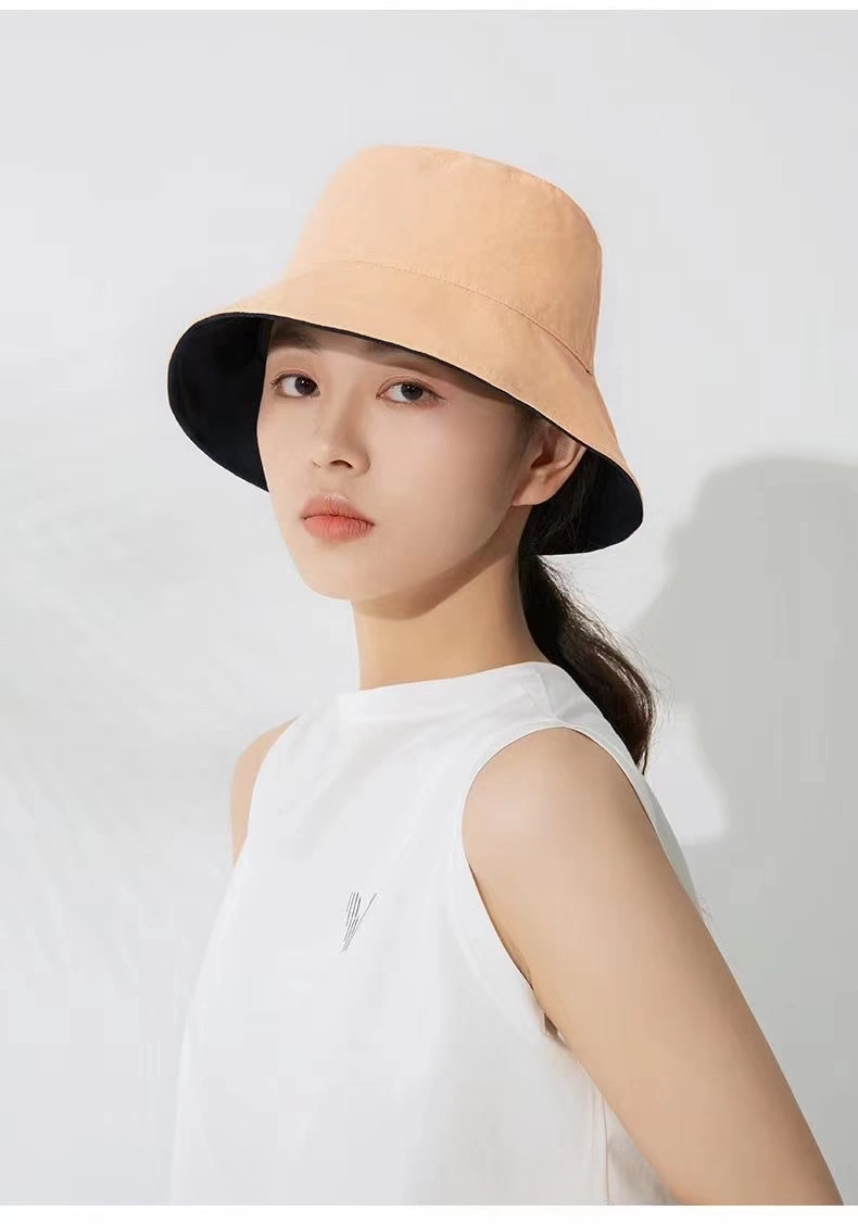 Wholesale Embroidered Strawberry Pot Hat Foldable Parent-Child Outdoor Sun Protection Sun Hat Fisherman Hat