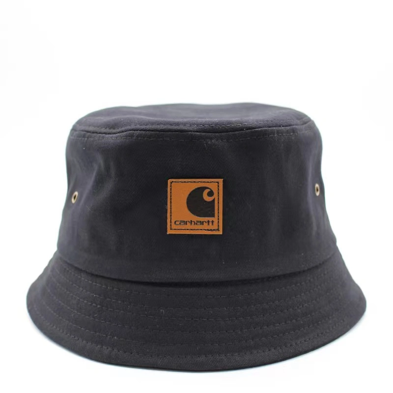 High Quality Designer Printed Washed Denim Fisherman Cap Fishing Beach Bucket Hat