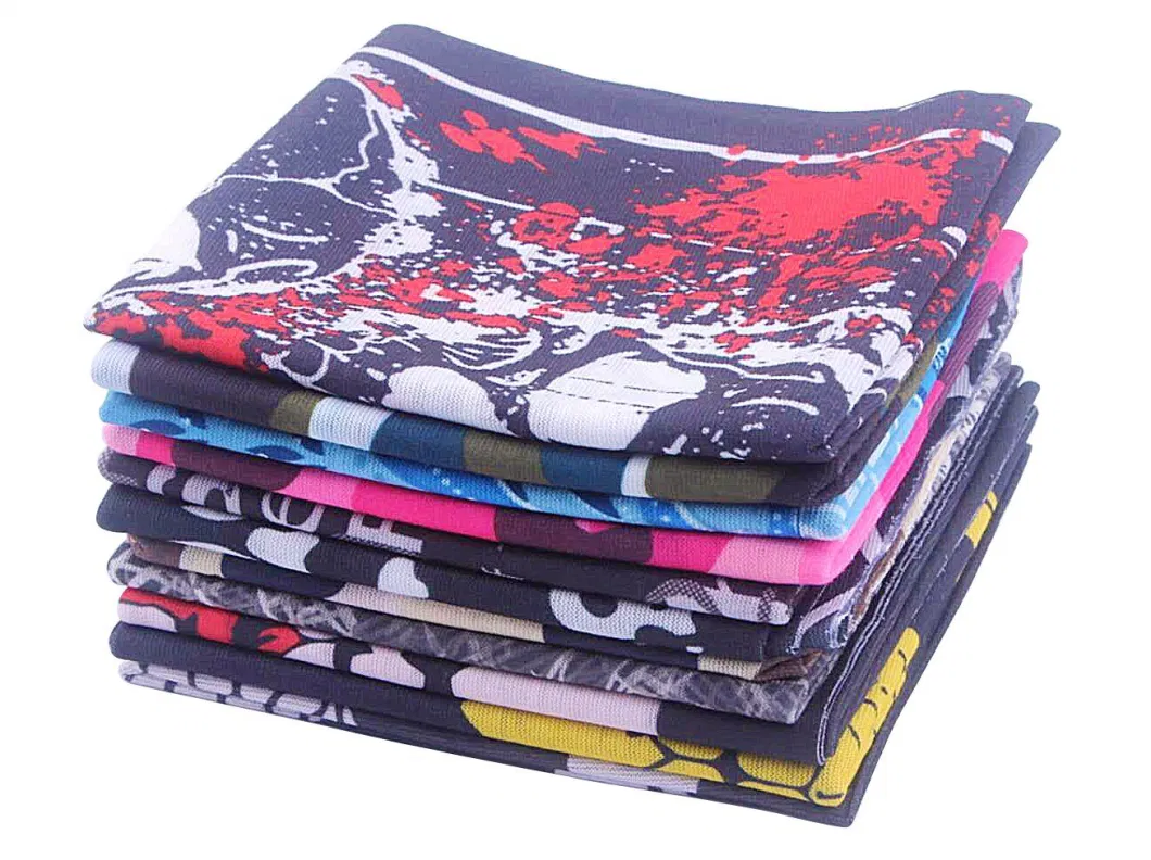 Wholesale Outdoor Biker Print Designer Facemask Custom Face Mask and Head Scarf Neck Gaiter Bandana